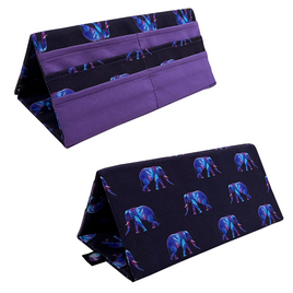 Pull Tab/Card Holder- Elephants