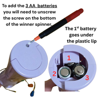 Splatter Bingo Spinner